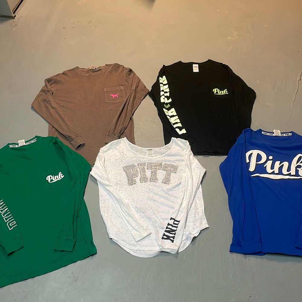 5 Victoria Secrets PINK Tops